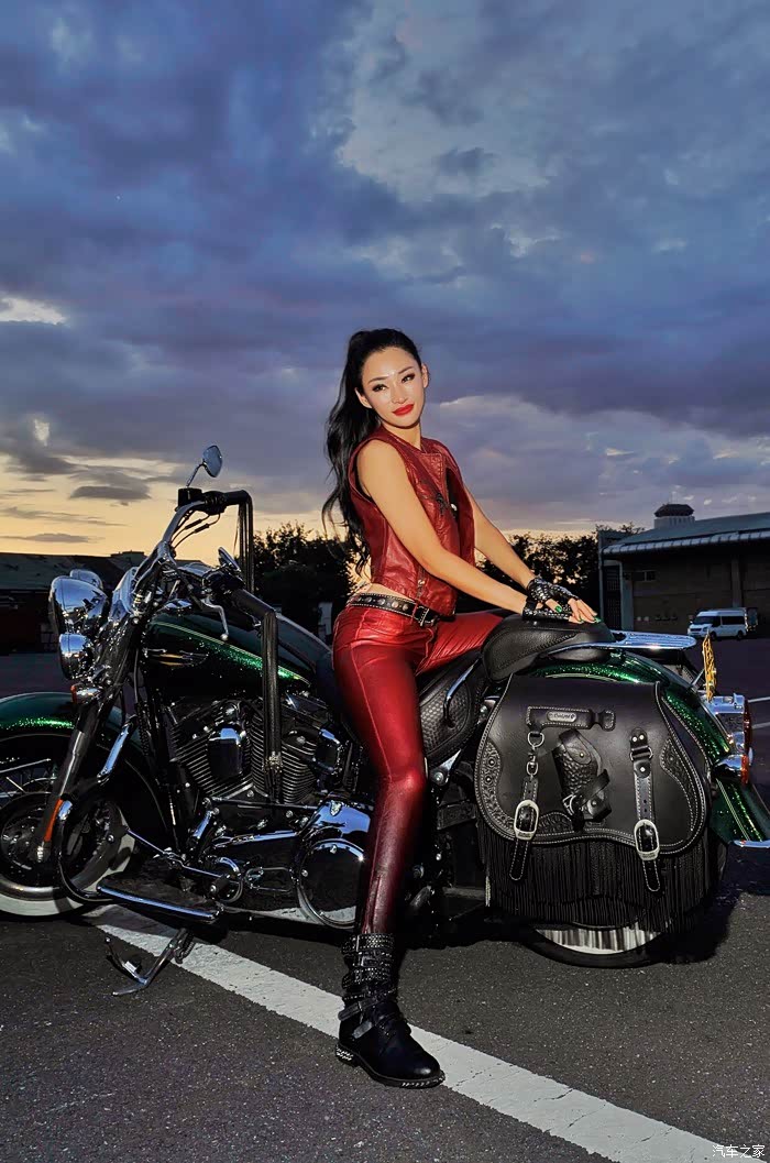 机车女孩 最美的铁骑丽影