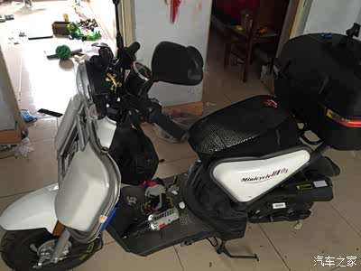 路乱改一下 轻骑铃鹿 小摩托