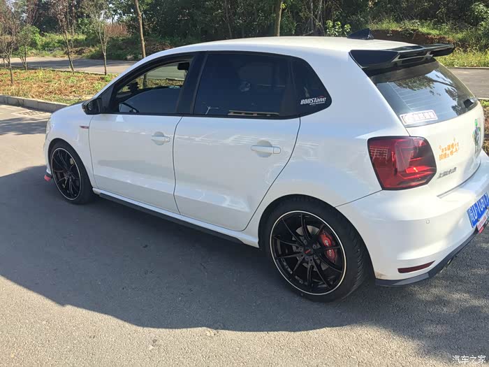 polo更换17寸轮毂,求精华!