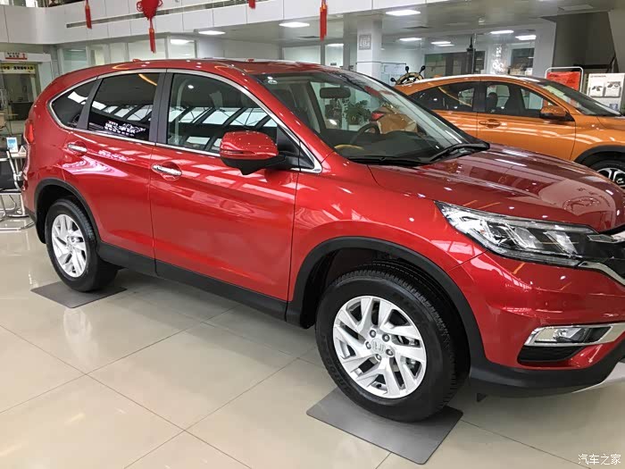 【图】今天看到了一台crv红色的,艳红那种_本田cr-v论坛_汽车之家论坛