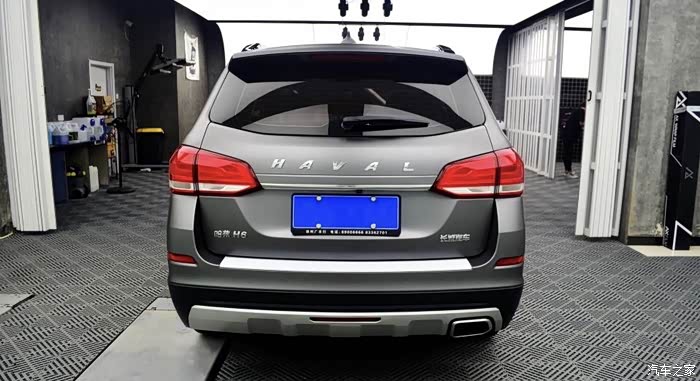 哈弗h6改色amg山灰,质感十足!