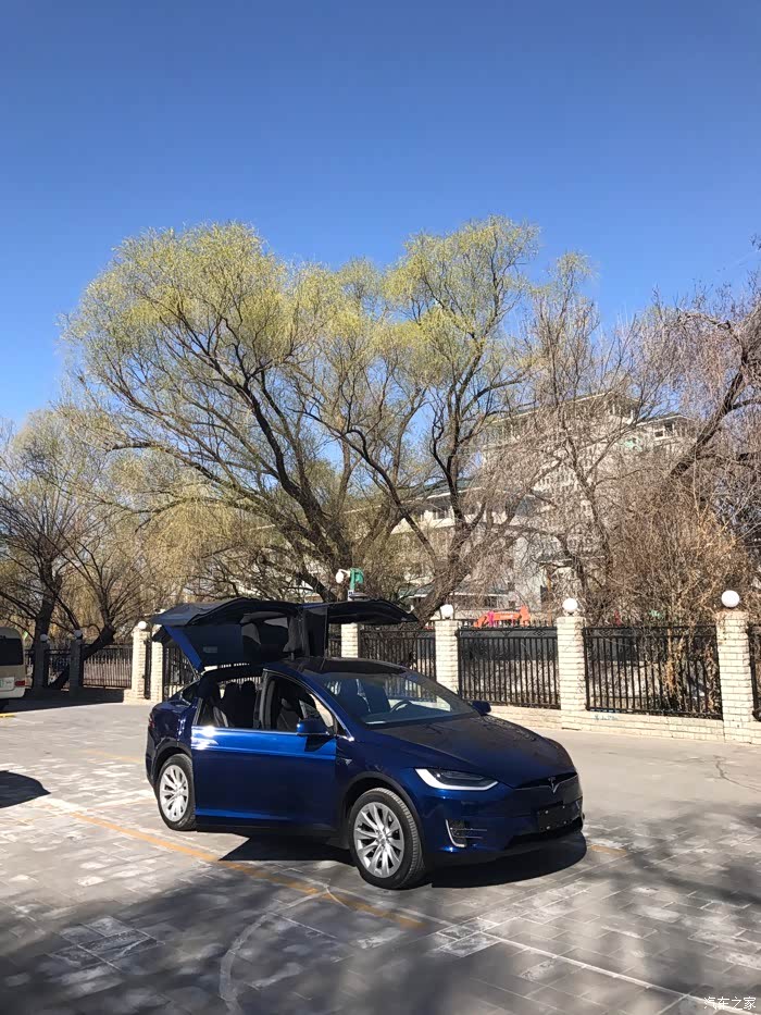 【图】我的大宝蓝 model x90_model x论坛_汽车之家论坛