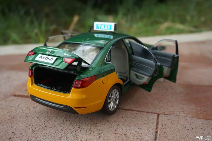 【图】出租车车模鉴赏--北京汽车d50出租车_模型论坛_汽车之家论坛