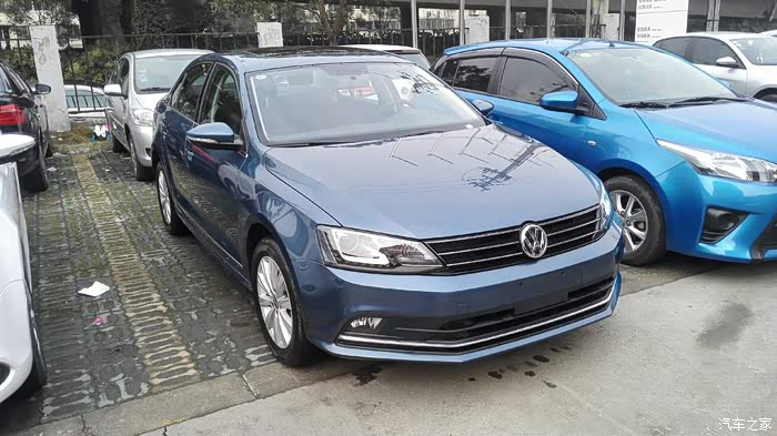 苏州孔雀蓝速腾第一贴