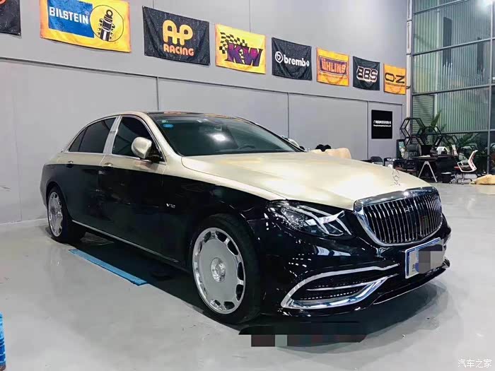 e300长轴班升级迈巴赫就是帅