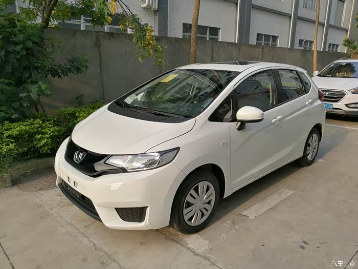 飞度塔夫绸白858提车记迟来的作业