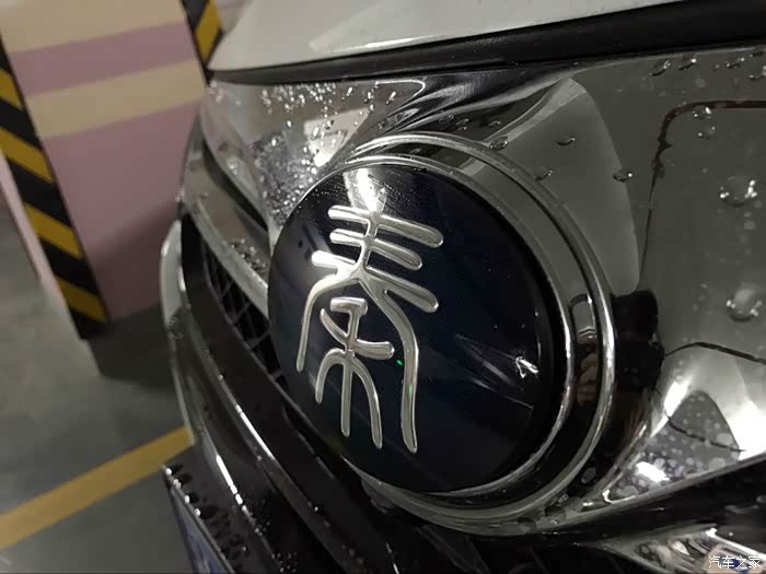 【图】比亚迪 秦100 车标欣赏,增加实装图!!!!!_秦/秦新能源论坛_汽车