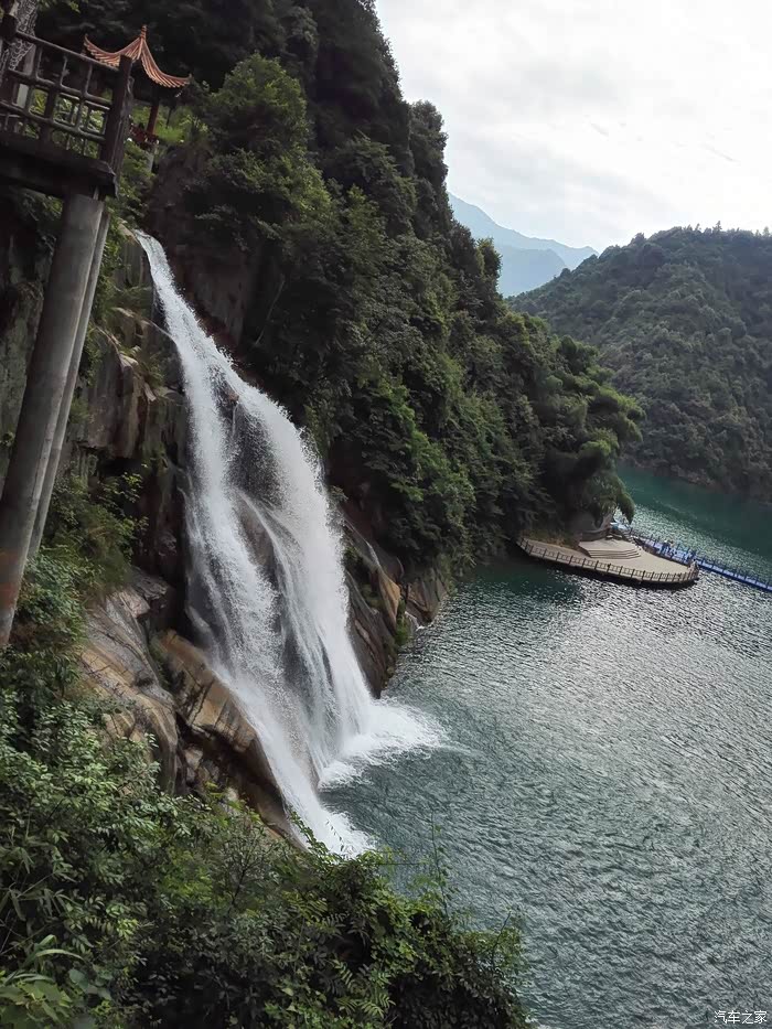 初夏阳光自驾cs75资兴东江湖游记