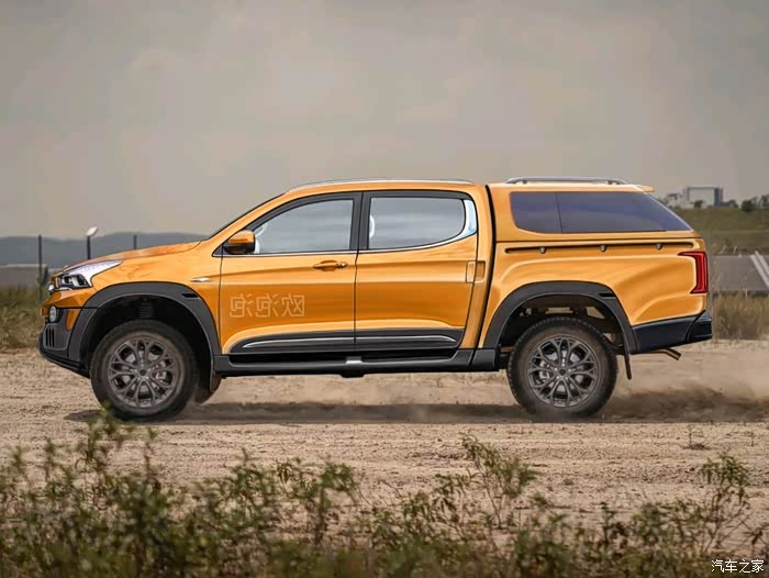 818头号玩家#奇瑞非承载式皮卡杰虎,加装高盖帅爆了!