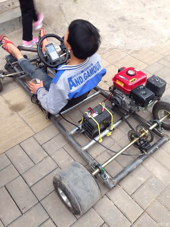 自制卡丁车,拖车