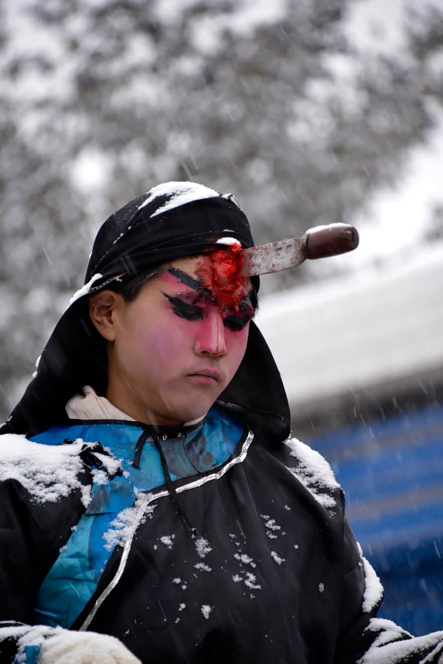 血社火宝鸡非物质文化遗产