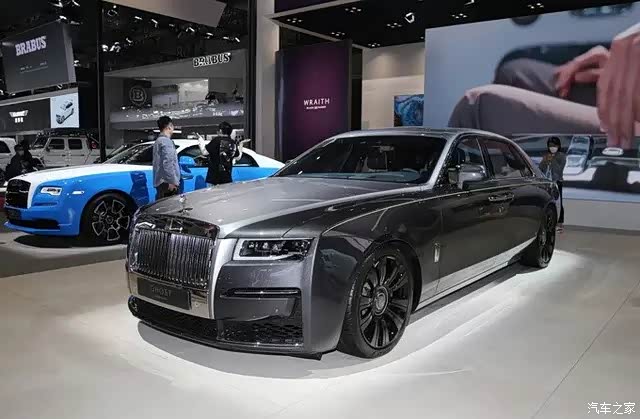 2021上海车展劳斯莱斯古思特"逸境"特别版实拍