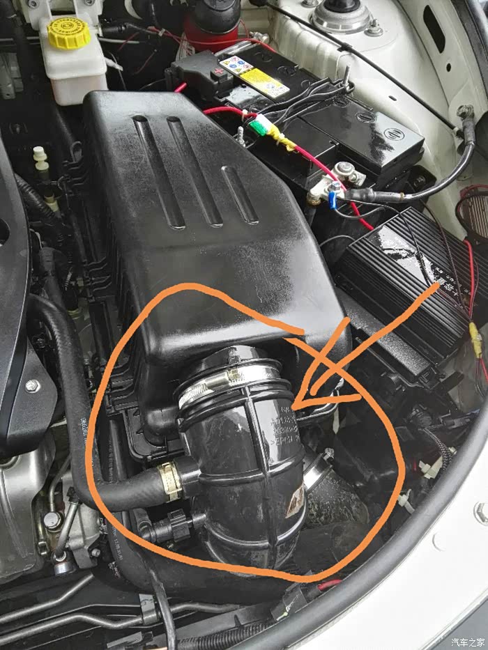 【图】请教一下,这根管子的进出气方向_传祺gs5论坛_汽车之家论坛