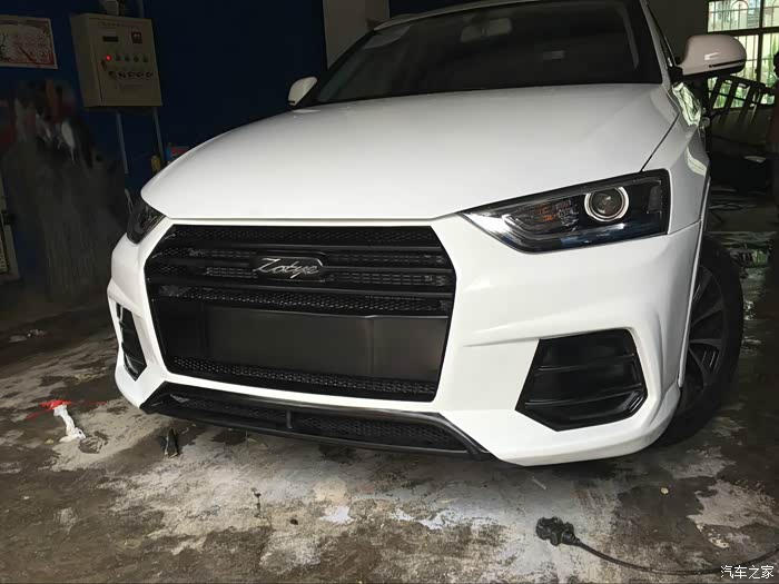 众泰sr7改装运动版大包围收集图册