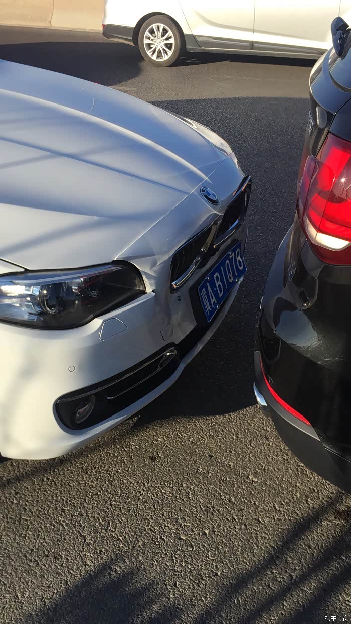 【图】追尾了,破相了,这种情况需要注意什么,第一次撞不太懂_宝马5系