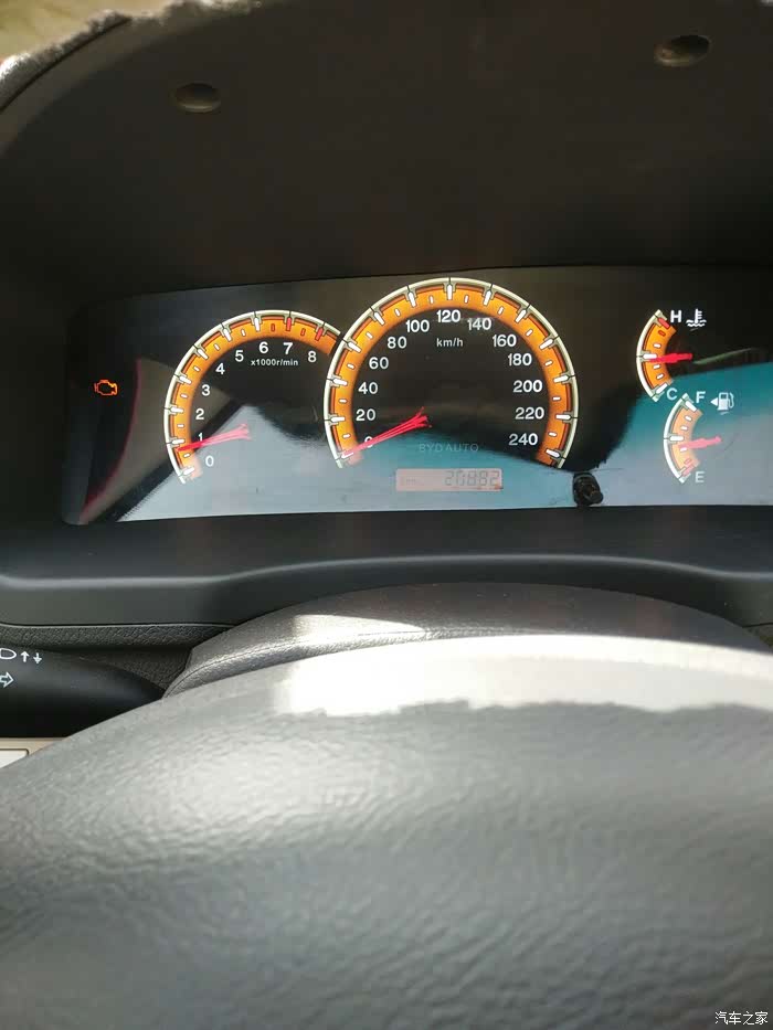 【图】新f3发动机故障灯亮_比亚迪f3论坛_汽车之家论坛