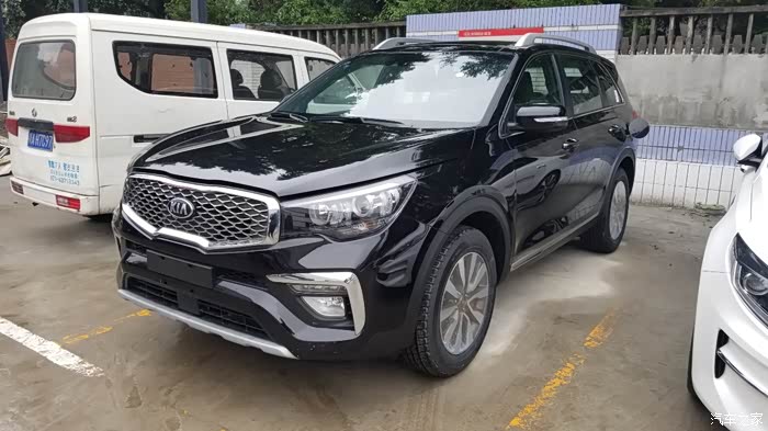 【图】今天提车,黑色真商务_起亚kx7论坛_汽车之家论坛