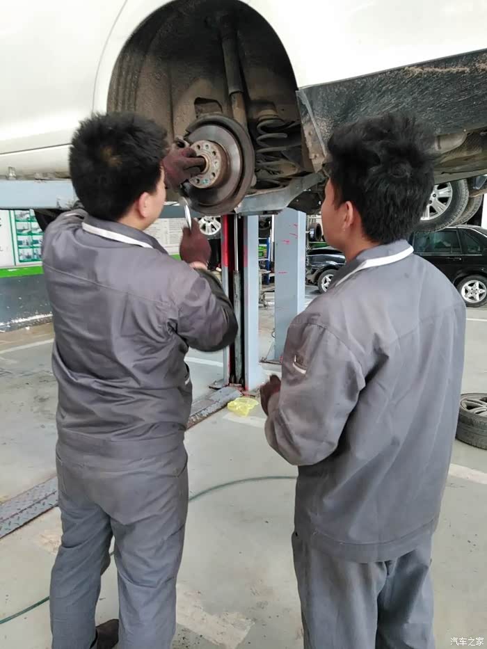 车果然是消耗品,在周口做了个轴头保养,又花了88!