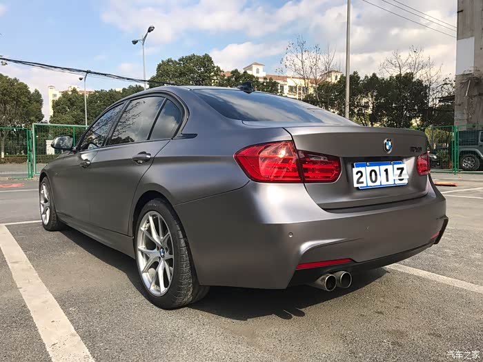 【图】新年新气象,"电光战斗灰"走一个!_宝马3系论坛_汽车之家论坛