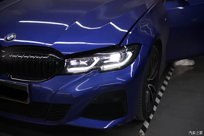 【图】全国首套新三系oss激光大灯来了_宝马3系论坛_汽车之家论坛