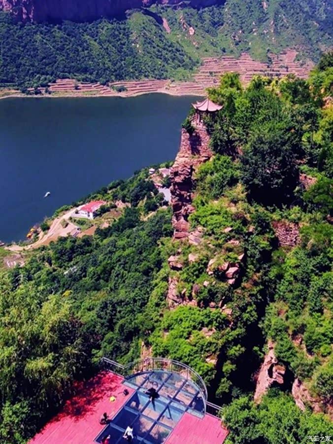 石家庄cs35车友会邢台桃花源找寻夏日的清凉