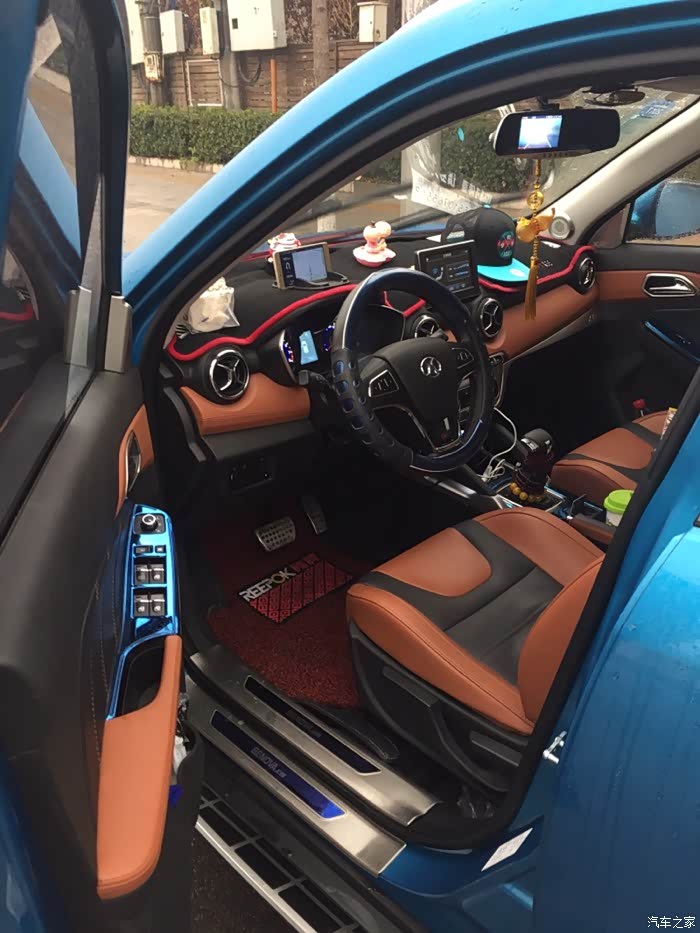 【图】35的改装之路自动豪华版蓝色_绅宝x35论坛_汽车之家论坛