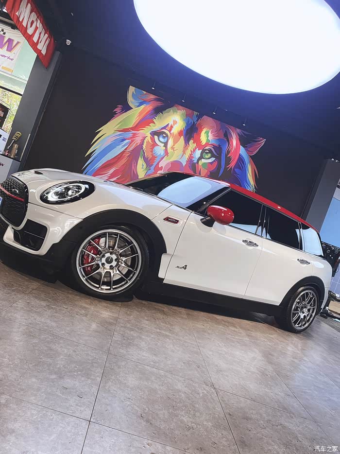 人生中的第一辆mini clubman jcw