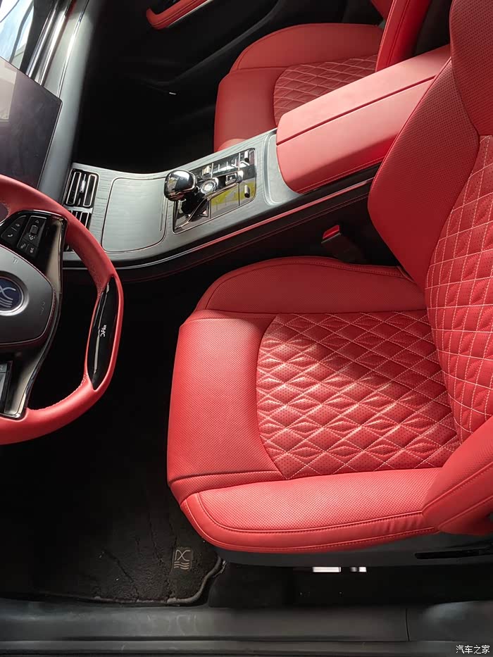 【图】这款车的红色内饰太漂亮了_汉论坛_汽车之家论坛