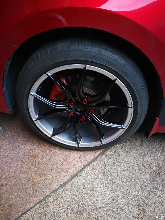 刚换昂克赛拉18寸轮毂原厂轮毂寻找新主人