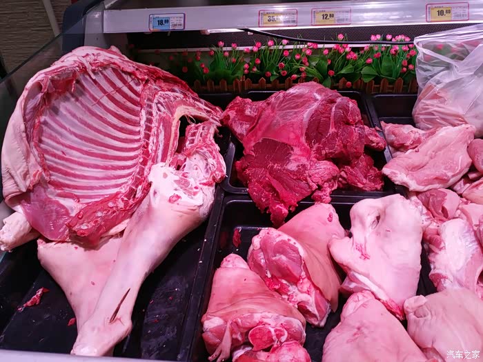 浙江长安车友会城市超市买羊排