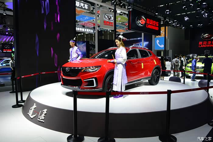 2016广州车展观陆风展台----逍遥中国古典风