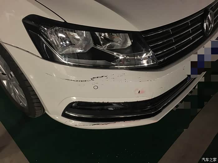 朗逸前保险杠挂花新手求解决方案