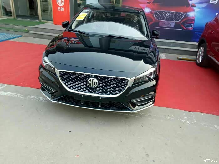 临沂提车名爵6曜石黑