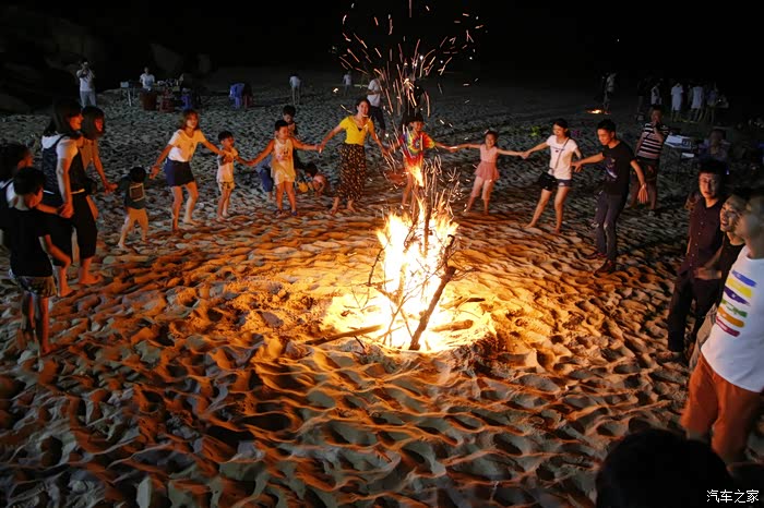 闽蒙会平潭k蒙会浪漫夏日海滩篝火派对
