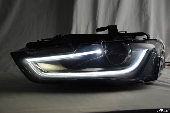 【图】a4l手动舒适升级原装高配大灯,无需破线对插_奥迪a4l论坛_汽车