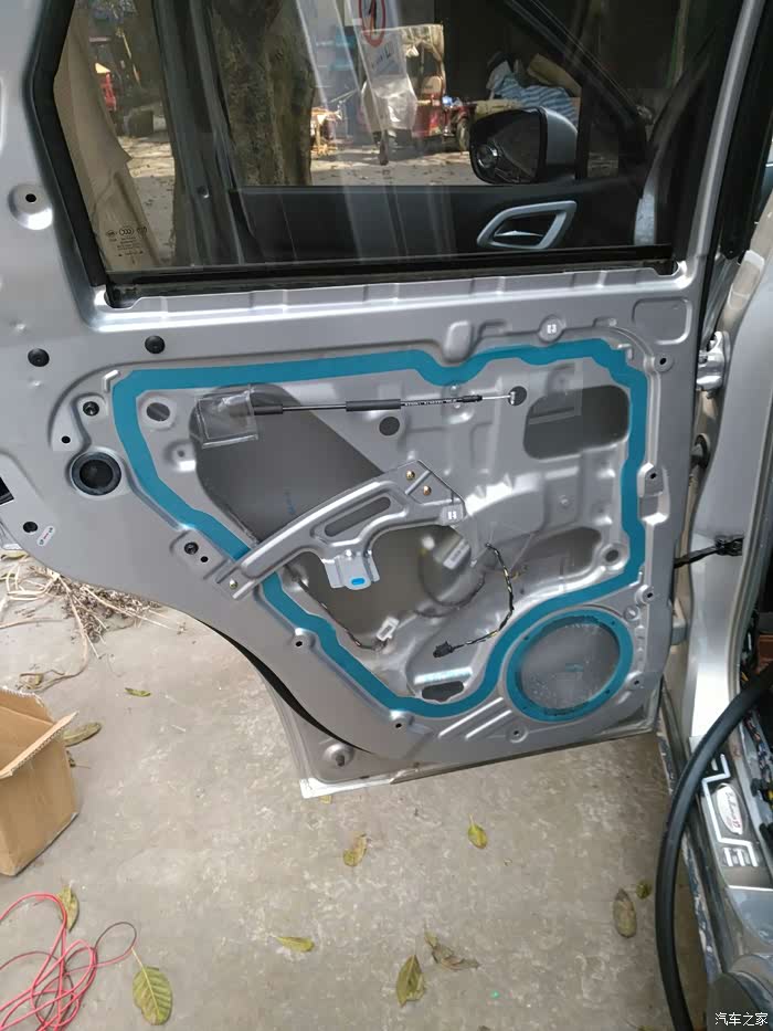 【图】安装后门喇叭全过程!_中华v3论坛_汽车之家论坛