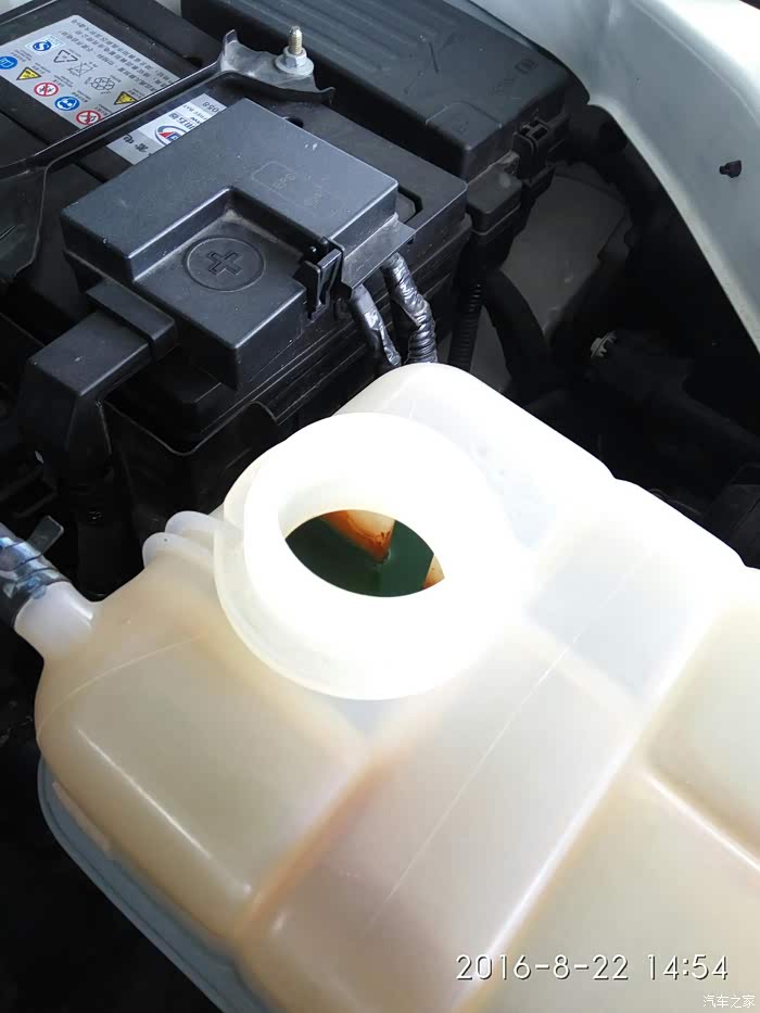 在线求救16款宝骏730水箱出现脏货
