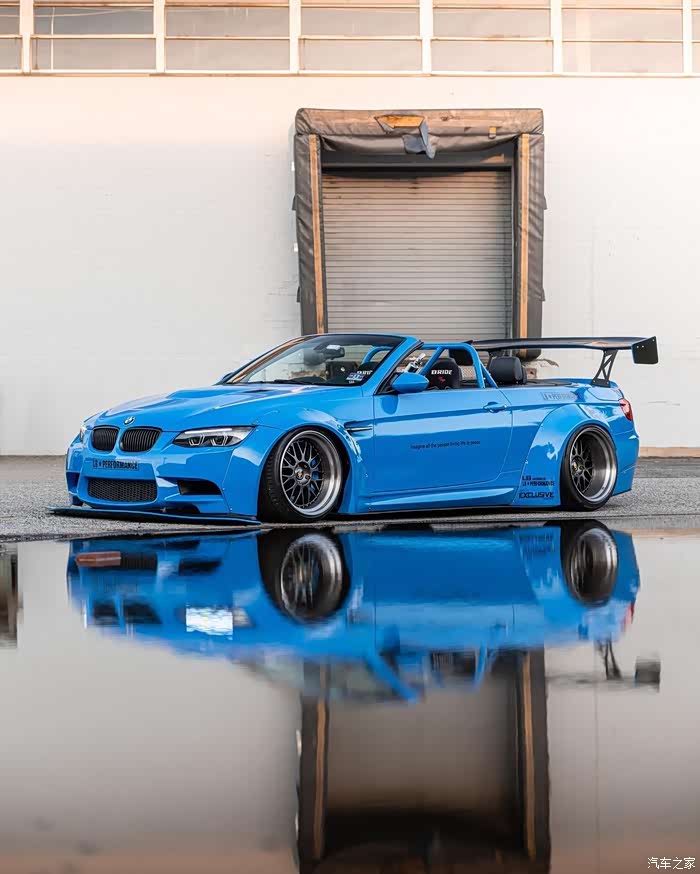 宽体改装大尾翼宝马m3