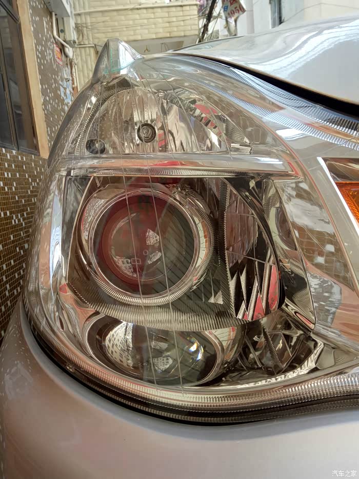 经典轩逸加装gtr透镜改装作业