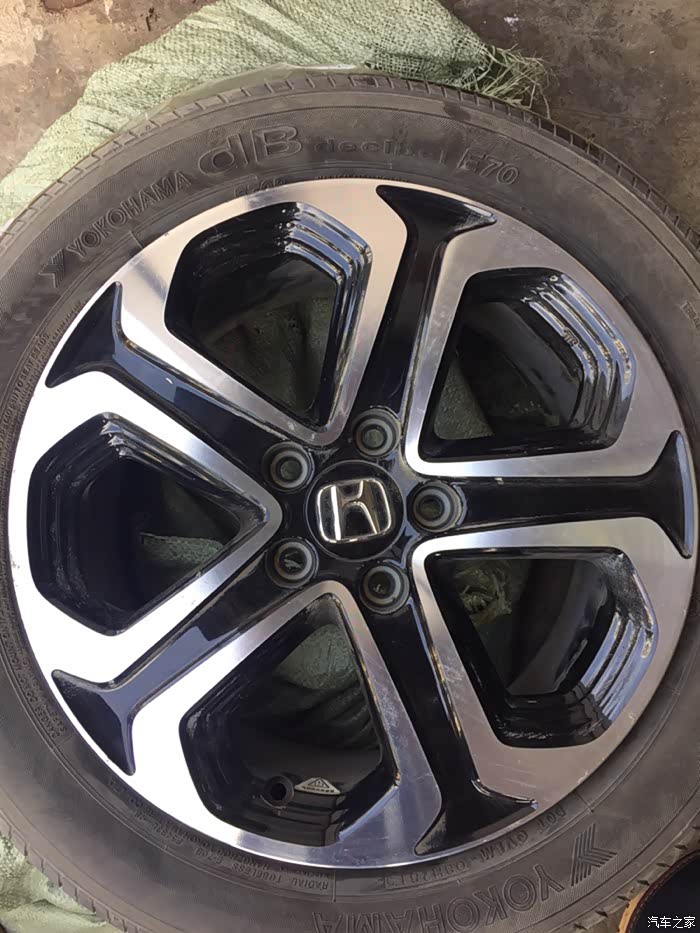 【图】收一套xrv轮毂_本田xr-v论坛_汽车之家论坛