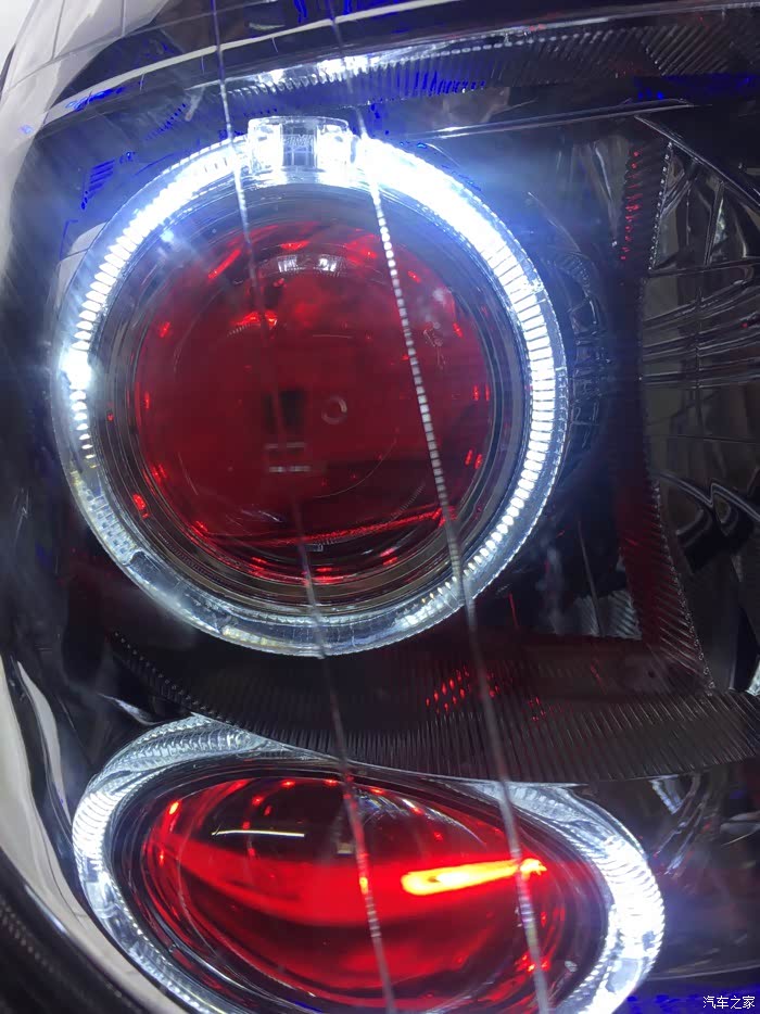 轩逸经典改装透镜