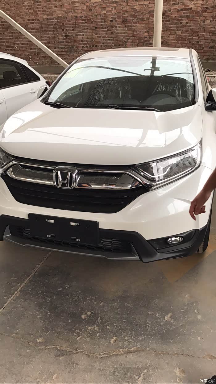 人生第一辆车2017款crv都市版提车23天