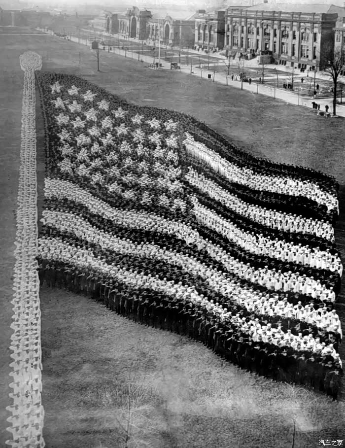 人海战术在美国(1917年)