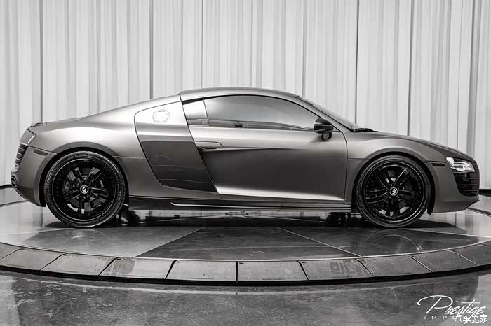 2009奥迪r8v86速手波箱哑光灰贴膜