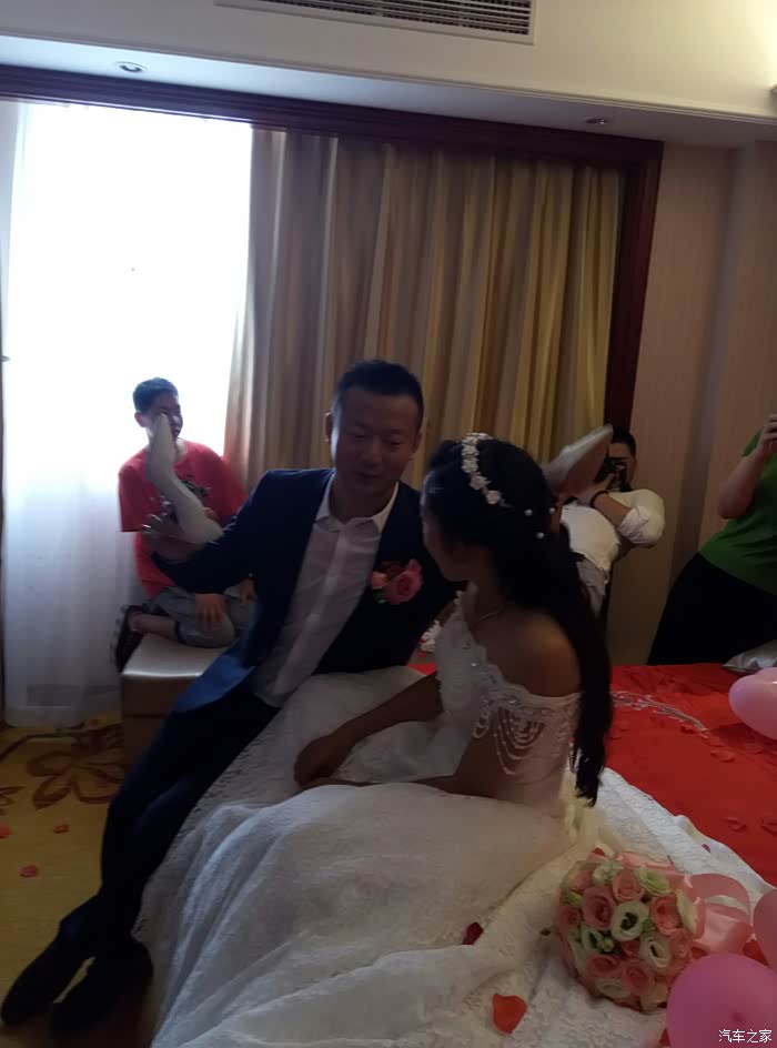 上海cs75官方车友会831爱情奴隶车友婚礼离开酒店