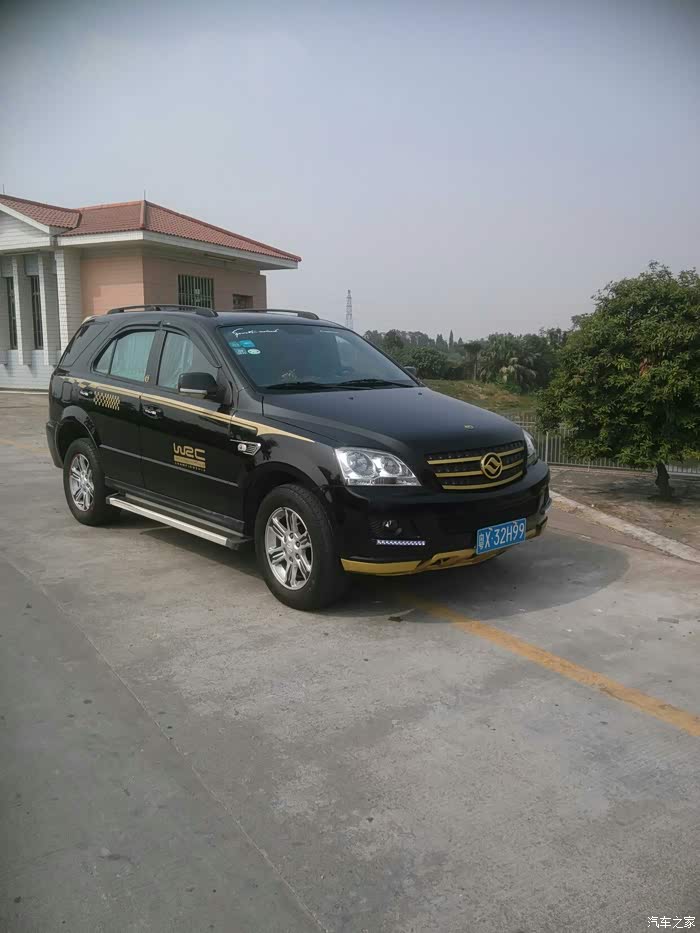 二手黄海旗胜f1一年半用车作业!