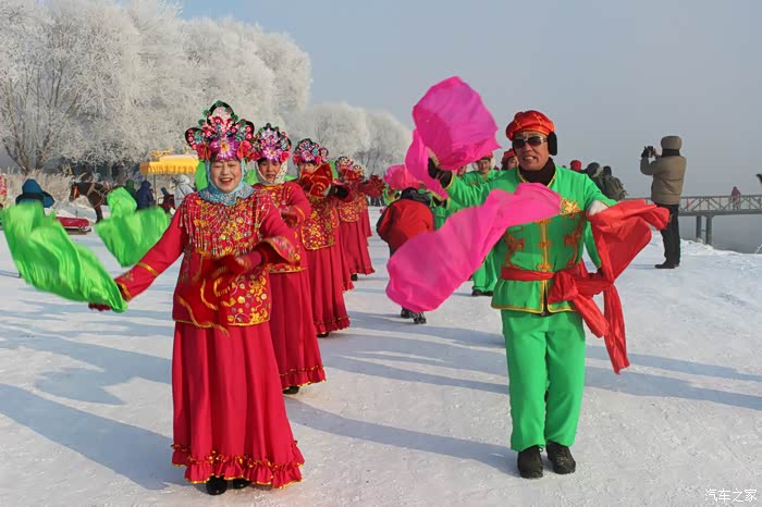 观美景 看秧歌 欢天喜地过大年