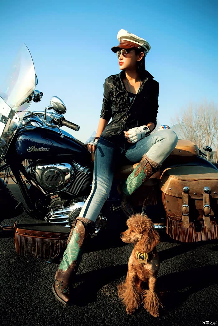 爱摩托车的都是美女骑士呀