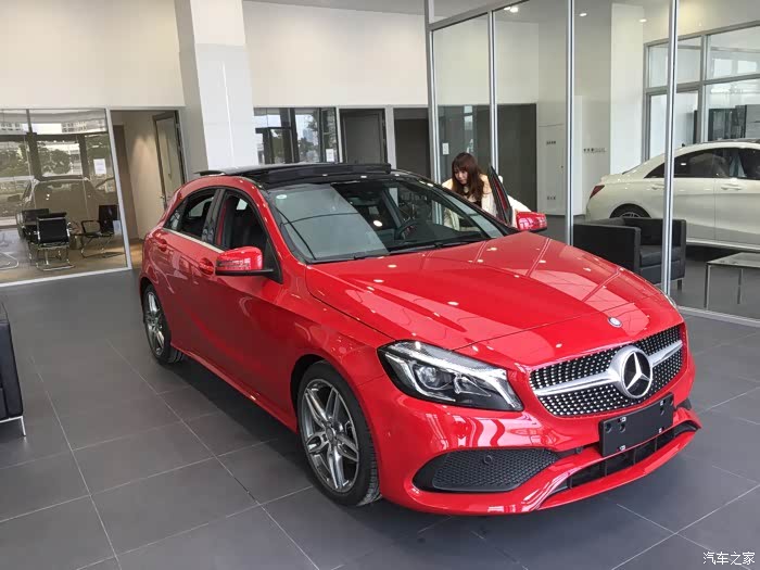【图】a200红色运动今天提车_奔驰a级论坛_汽车之家论坛