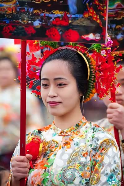 蟳埔妈祖巡境朵朵簪花绽放海丝